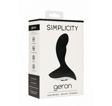 GERON Anal vibrator - Black